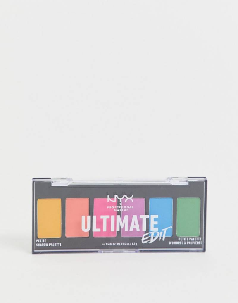 NYX Professional Makeup - UltimateEdit Petite - Lidschatten-Palette - Brights-Bunt von NYX Professional Makeup