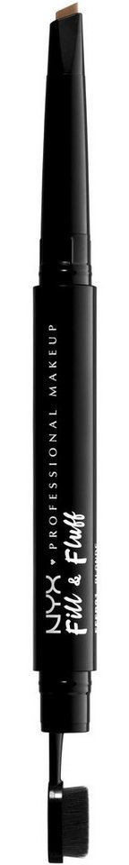 NYX Augenbrauen-Stift Professional Makeup Fill & Fluff Eyebrow Pomade Pencil, mit dichter Härchenbürste NYX Augenbrauen-Stift Professional Makeup Fill & Fluff Eyebrow Pomade Pencil, mit dichter Härchenbürste von NYX