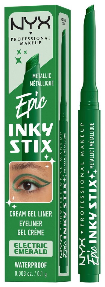 NYX Eyeliner NYX Professional Makeup Epic Inky Stix Cream Gel Eyeliner von NYX