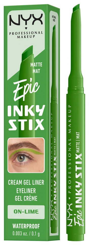 NYX Eyeliner NYX Professional Makeup Epic Inky Stix Cream Gel Eyeliner von NYX