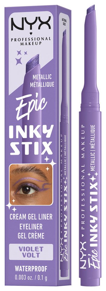 NYX Eyeliner NYX Professional Makeup Epic Inky Stix Cream Gel Eyeliner von NYX