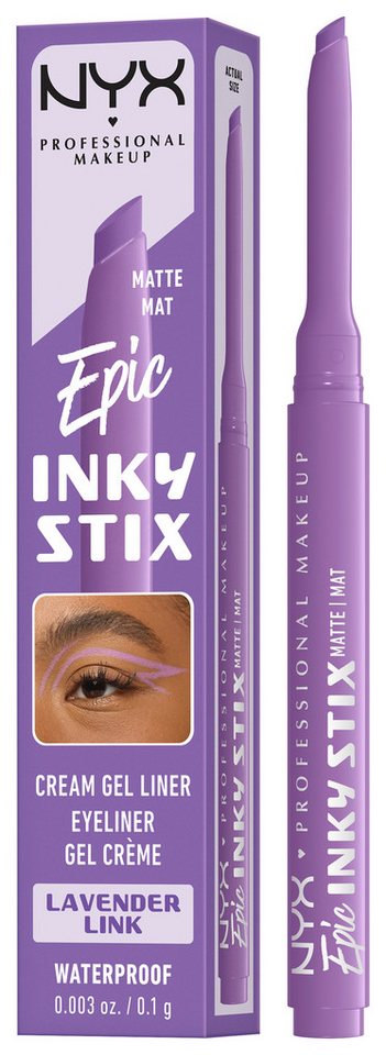 NYX Eyeliner NYX Professional Makeup Epic Inky Stix Cream Gel Eyeliner von NYX