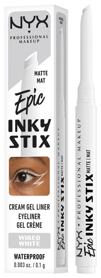 NYX Eyeliner NYX Professional Makeup Epic Inky Stix Cream Gel Eyeliner von NYX