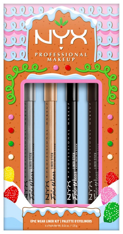 NYX Eyeliner NYX Professional Makeup Epic Wear Liner Stick Kit, 4-tlg. von NYX