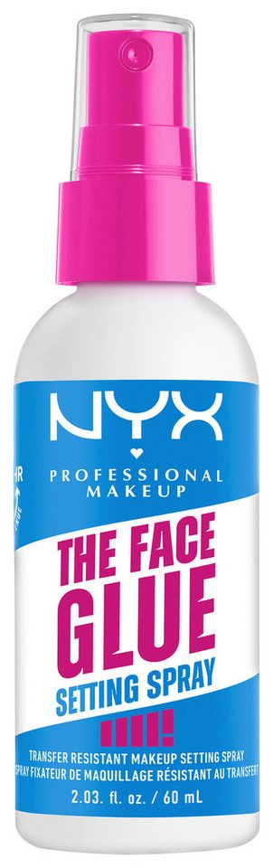 NYX Fixierspray NYX Professional Makeup The Face Glue Setting Spray, Sorgt für langanhaltendes Make-up und eine gesunde Haut. NYX Fixierspray NYX Professional Makeup The Face Glue Setting Spray, Sorgt für langanhaltendes Make-up und eine gesunde Haut. von NYX