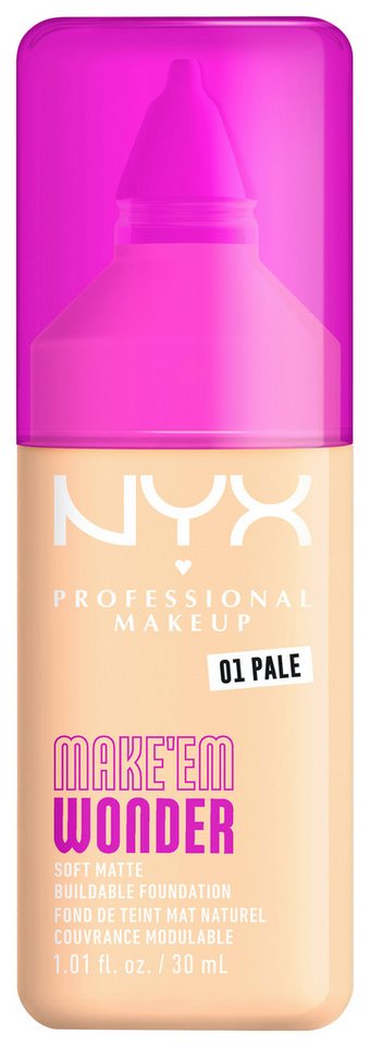 NYX Foundation NYX Professional Makeup Make 'EM Wonder Foundation von NYX