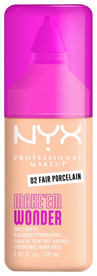 NYX Foundation NYX Professional Makeup Make 'EM Wonder Foundation von NYX