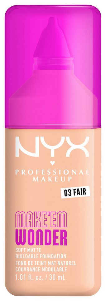 NYX Foundation NYX Professional Makeup Make 'EM Wonder Foundation von NYX