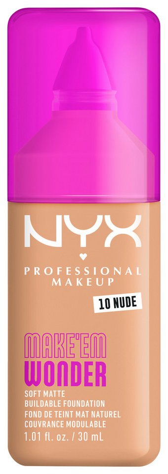 NYX Foundation NYX Professional Makeup Make 'EM Wonder Foundation von NYX