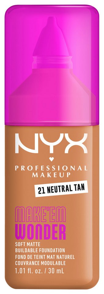 NYX Foundation NYX Professional Makeup Make 'EM Wonder Foundation von NYX