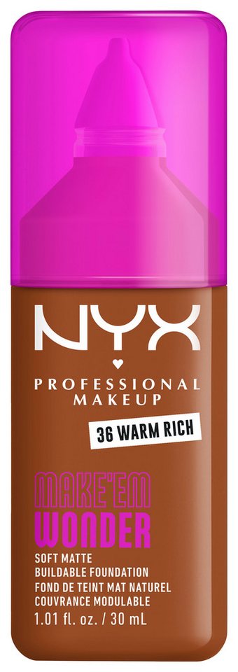 NYX Foundation NYX Professional Makeup Make 'EM Wonder Foundation von NYX