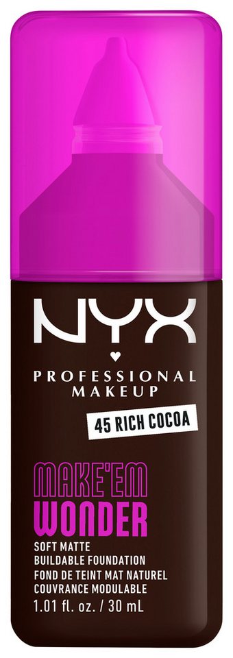 NYX Foundation NYX Professional Makeup Make 'EM Wonder Foundation von NYX