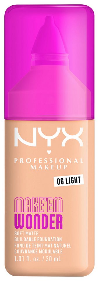 NYX Foundation NYX Professional Makeup Make 'EM Wonder Foundation von NYX