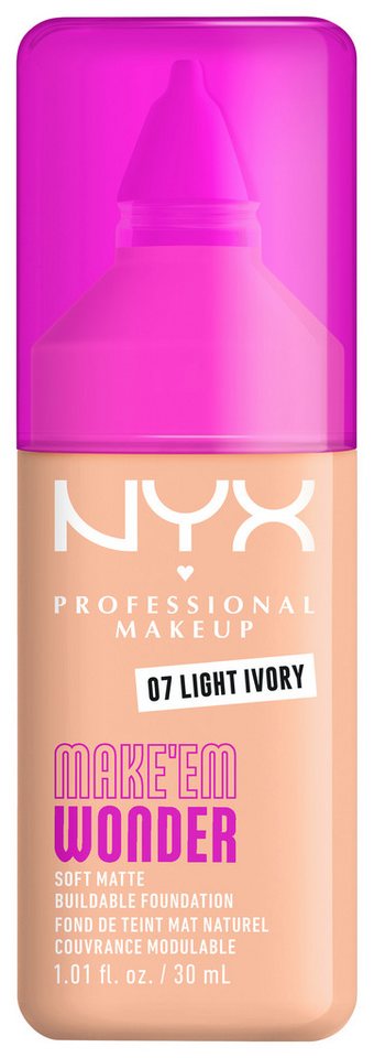 NYX Foundation NYX Professional Makeup Make 'EM Wonder Foundation von NYX