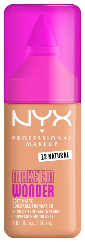 NYX Foundation NYX Professional Makeup Make 'EM Wonder Foundation von NYX