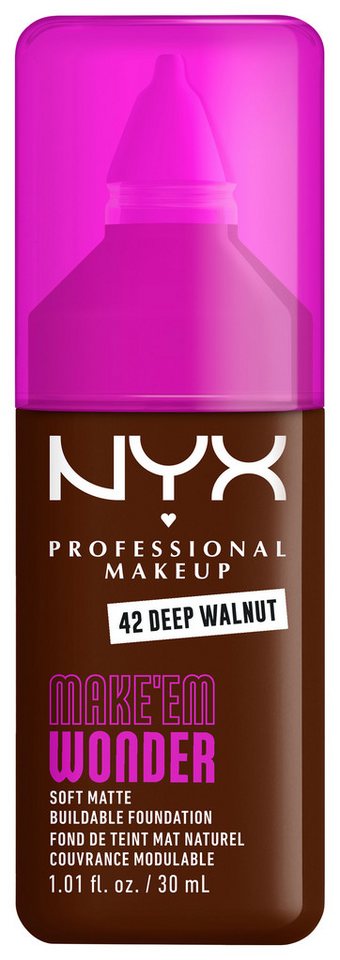 NYX Foundation NYX Professional Makeup Make 'EM Wonder Foundation von NYX