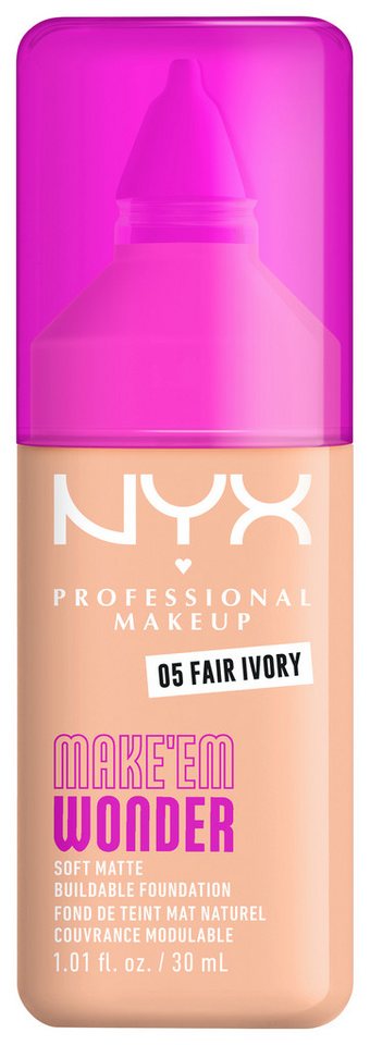 NYX Foundation NYX Professional Makeup Make 'EM Wonder Foundation von NYX