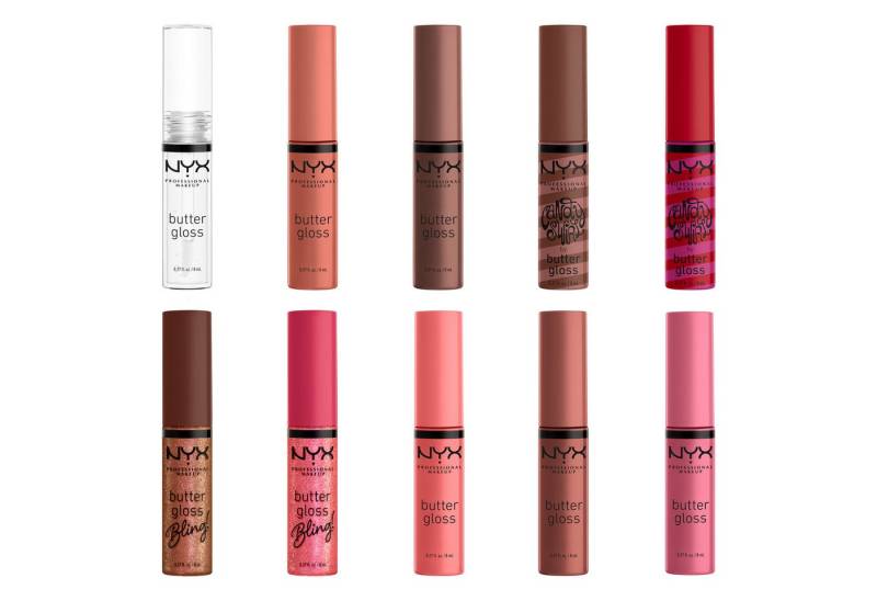 NYX Lipgloss NYX Professional Makeup Butter Gloss Kit, 4-tlg. von NYX