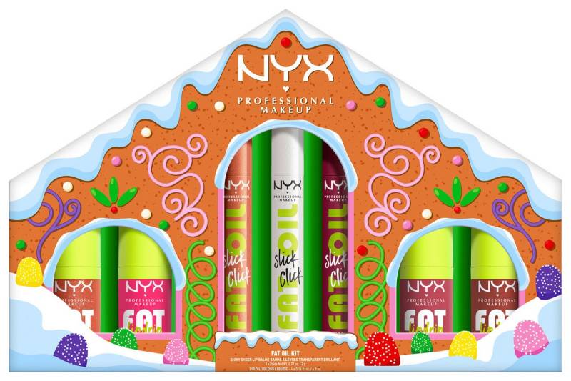 NYX Lipgloss NYX Professional Makeup Fat Gingerbread House Kit von NYX