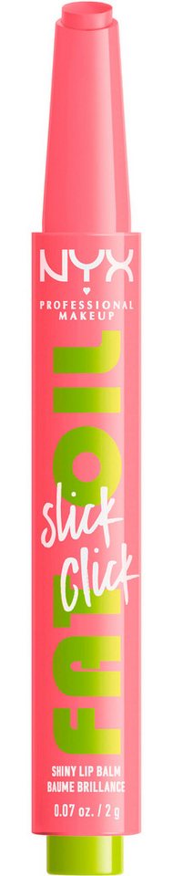 NYX Lippenstift NYX Professional Makeup Fat Oil Slick Click Clout, mit natürlichen Inhaltstoffen von NYX
