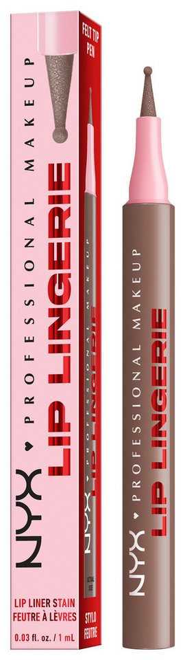 NYX Lippenstift NYX Professional Makeup Lip Lingerie Lip Liner Stain von NYX
