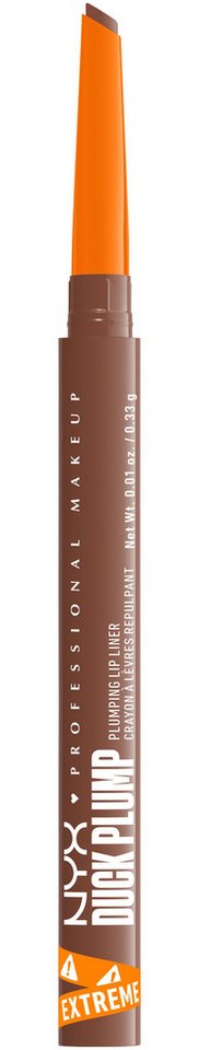NYX Lippenstift Professional Makeup Duck Plump Plumping Lip Liner Lippenkonturenstift, Polstert die Lippen natürlich auf, angeschrägte Spitze. von NYX