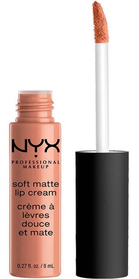 NYX Lippenstift Professional Makeup Soft Matte Lip Cream, mit natürlichen Inhaltstoffen von NYX