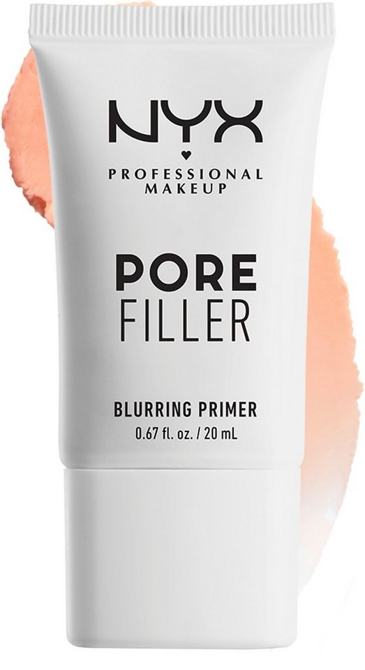 NYX Primer NYX Professional Makeup Pore Filler Primer, Glatter und makelloser Teint, leichte Deckkraft, natürlich, ölfrei. von NYX