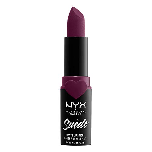 NYX Professional Makeup Lippenstift - Suede Matte Lipstick, superleichter & pudriger Lippenstift, intensiv mattes Finish, 3, 5 g, Girl Bye 10 von NYX PROFESSIONAL MAKEUP