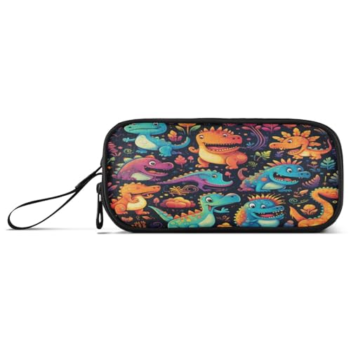 NYYYTTTEU Coole Aquarellkunst Meerestiere Federmäppchen Federtaschen Mäppchen Schlamperbox Tasche für Jungen Mädchen Schüler von NYYYTTTEU