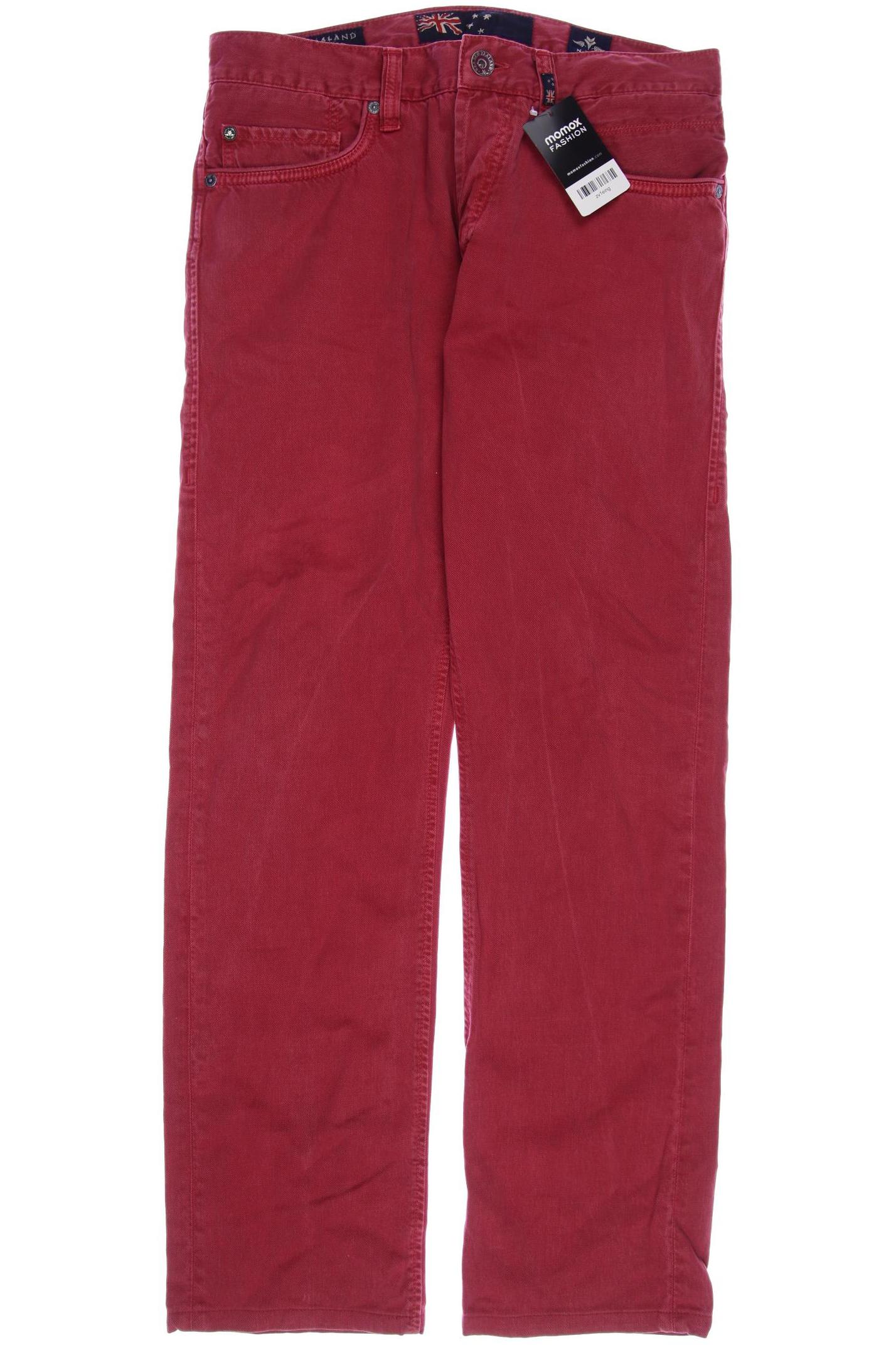 NZA NEW ZEALAND AUCKLAND Herren Jeans, rot von NZA NEW ZEALAND AUCKLAND