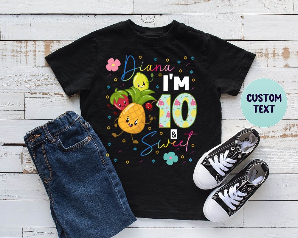 Obst Geburtstag, Shirt, Twotti Obst, Geburtstag Girl Birthday, Fruchtiger Zitrus von NZGiftsDesign