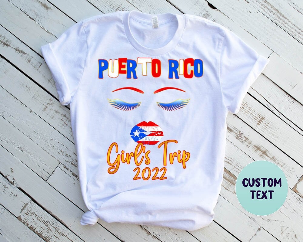 Puerto Rico Girls Trip, Shirt, Trip 2022 Rico, Weekends, Bachelorette Group Shirt von NZGiftsDesign