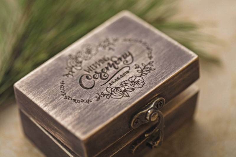 Ringbox Personalisiert Handgemachter Rustikaler Vintage-stil Ringbox Personalisiert Handgemachter Rustikaler Vintage-stil von NZHANDICRAFT