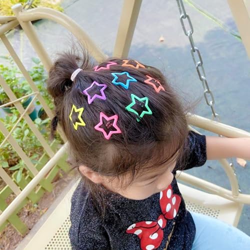 10pcs Kinder Sternform Haarnadel Für Hochzeitsfeiern Urlaub Frühling Camping Fotografie Verwenden Sie Haare Barrettes Haartiare von NZHBOAM