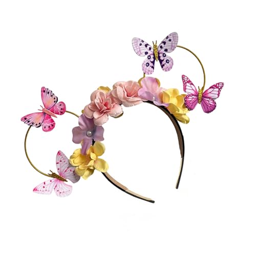 Schmetterlingsstirnbänder Für Kinder Und Erwachsene Elastische Blumenhaarzubehör Für Partys Und Feierlichkeiten Geeignet Schmetterlingsstirnbänder Für Kinder Und Erwachsene Elastische Blumenhaarzubehör Für Partys Und Feierlichkeiten Geeignet von NZHBOAM