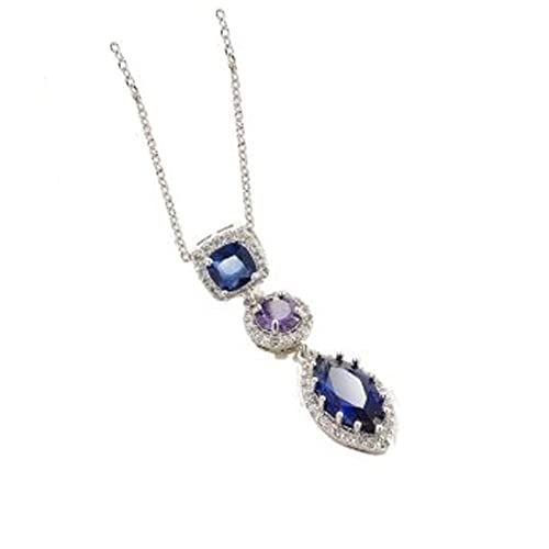 Für Frauen Zirkon, Ohrring -Schmuck gepackte Tropfenform Marquise Form Dunkelblau Geschenk für den Valentinstag von NZVCQVPU