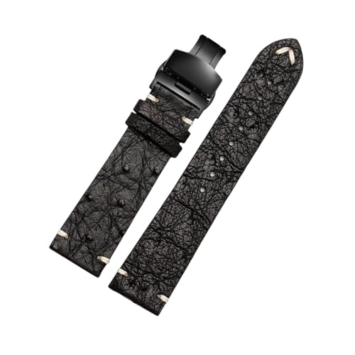 NZVCQVPU 18/20/22 mm mechanische Uhren Strauß Getreide Ultra-dünn weich von NZVCQVPU