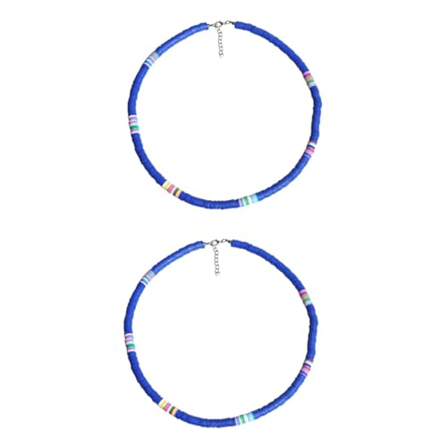 NZVCQVPU 2 x weiße Perlen, 45X0.6cmx2pcs, Standard, Standard von NZVCQVPU