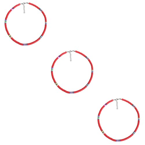 NZVCQVPU 2 x weiße Perlen, 45X0.6cmx3pcs, Standard, Standard von NZVCQVPU