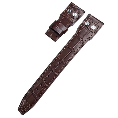 NZVCQVPU 20mm 21 mm 22 mm echte Ledernieten Watchband Fit für IWC Spitfire Big Pilot's Uhr NZVCQVPU 20mm 21 mm 22 mm echte Ledernieten Watchband Fit für IWC Spitfire Big Pilot's Uhr von NZVCQVPU