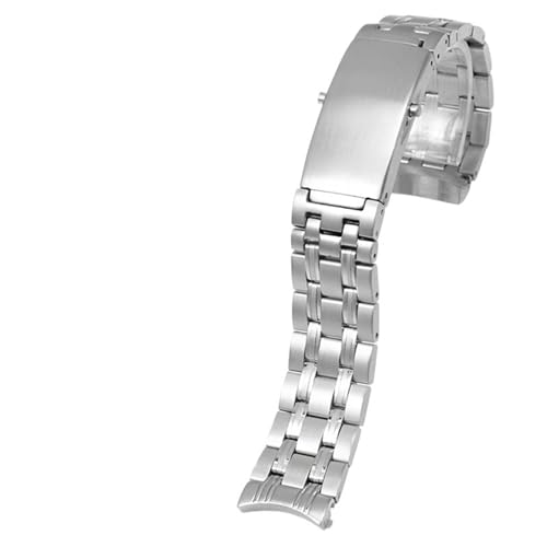 NZVCQVPU 20mm 316L Silber Edelstahl Uhrengurt für Omega New 300 Planet Ocean Watch Band für Männer Armband von NZVCQVPU