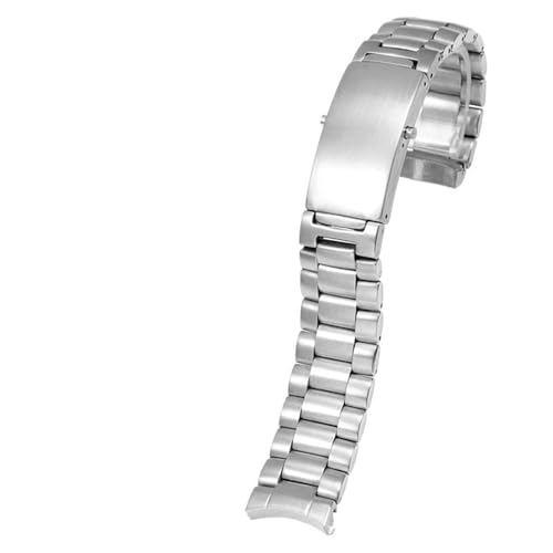 NZVCQVPU 20mm 316L Silber Edelstahl Uhrengurt für ein neues 300 Planet Ocean Watch Band für Männerarmband von NZVCQVPU