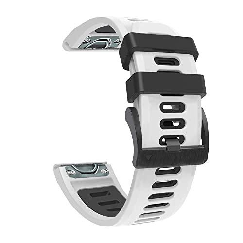 NZVCQVPU 22 26mm Quickfit Watch Strap For Fenix 7X 7 6 6X Pro 5X 5 3HR 935 945 MK2 COROS VERTIX 2 Band Silicone Watch Wristband von NZVCQVPU