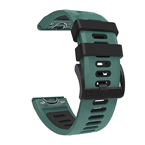 NZVCQVPU 22 26mm Quickfit Watch Strap For Fenix 7X 7 6 6X Pro 5X 5 3HR 935 945 MK2 COROS VERTIX 2 Band Silicone Watch Wristband von NZVCQVPU