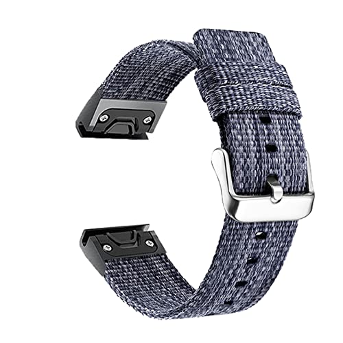 NZVCQVPU 22 26mm Smart Watch Band Straps For Fenix 6 6X Pro 5X 5Plus 3HR Forerunner 935 945 Quick Release Straps Nylon Bracelet von NZVCQVPU