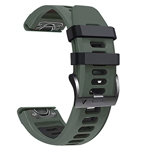 NZVCQVPU 22 26mm Straps Quick Fit Smart Watch Band For Fenix 6 6X Pro 5 5X Plus Forerunner 935 Epix 3HR Silicone Bracelet Correa von NZVCQVPU