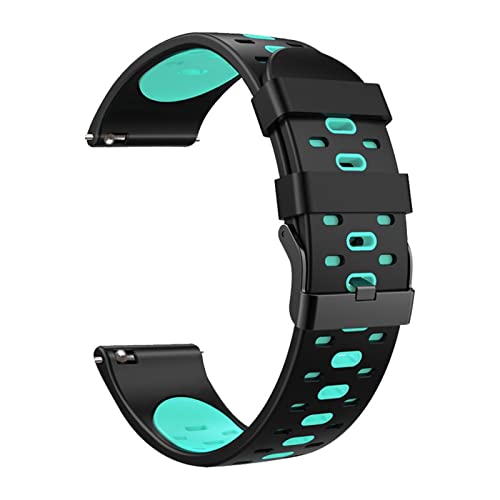 NZVCQVPU 22mm Silicone Straps For Suunto 9 Peak Outdoors Sport Smart Watch Breathable For Coros VERTIX Replacement Band Bracelet von NZVCQVPU