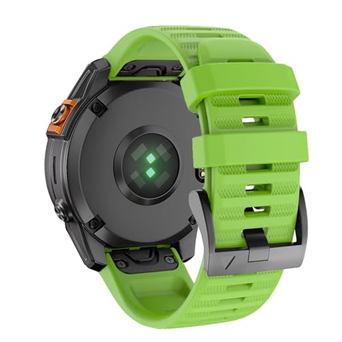 NZVCQVPU 22mm Uhrenband für Fenix ​​6 Pro/Fenix ​​6/Fenix ​​7/Fenix ​​7 Pro/Fenix ​​5/Epix Pro 47mm, 22mm Schnellanpassungsweicher Silikongurt für Forerunner 965/955/945/935 von NZVCQVPU