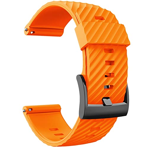 NZVCQVPU 24mm Silicone Straps Replacement WatchBand For 7 D5 Bracelet 9 Spartan Sport Wrist HR Baro Smart Watch Wristband von NZVCQVPU